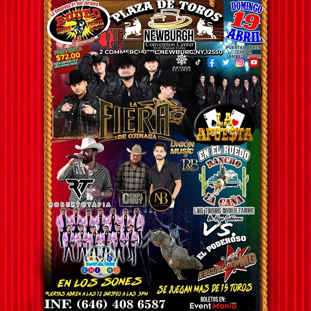 La Fiera de Ojinaga, Roberto Tapia y mas