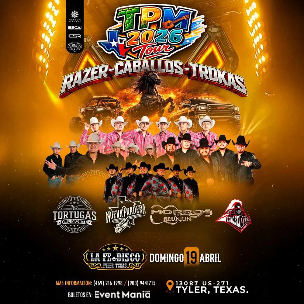TPM 2026 TOUR con Las Tortugas del Norte y mas